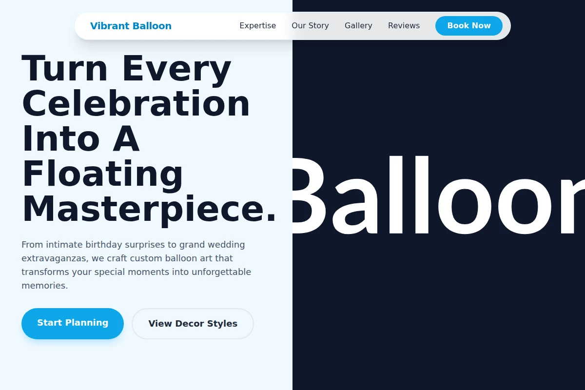 Vibrant Balloon
