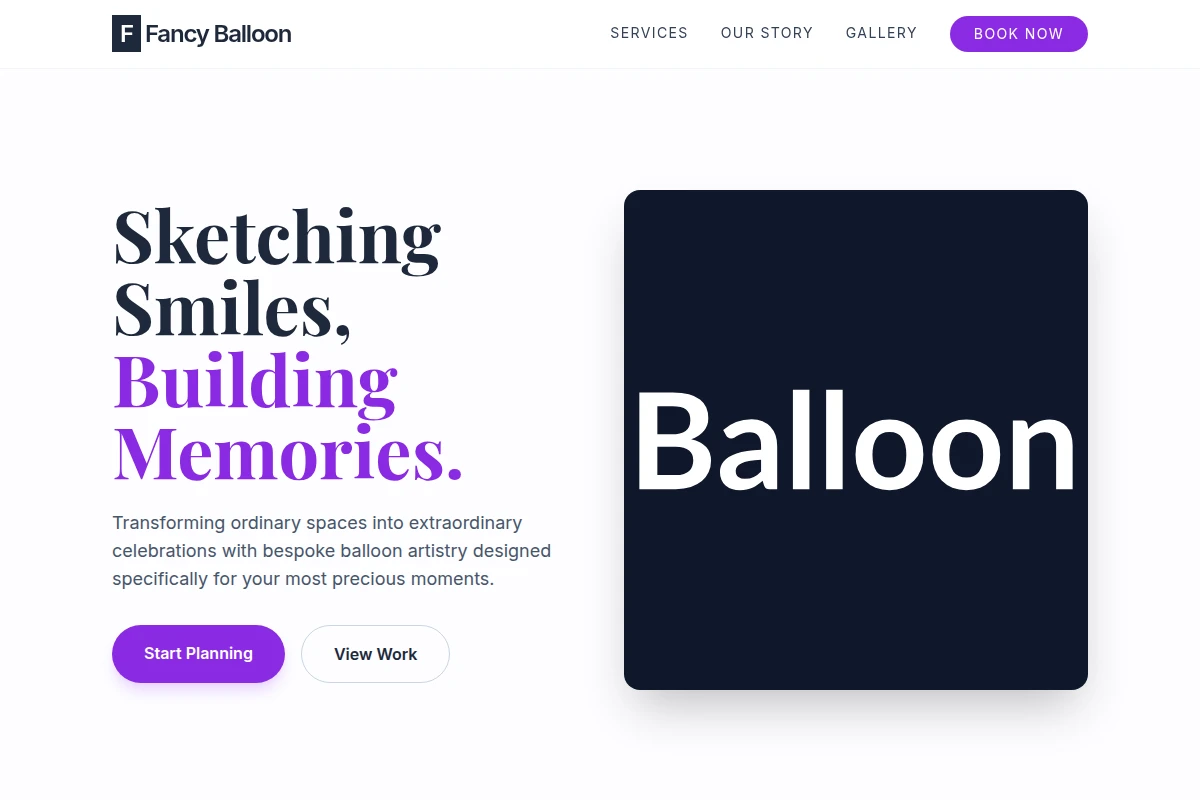 Fancy Balloon