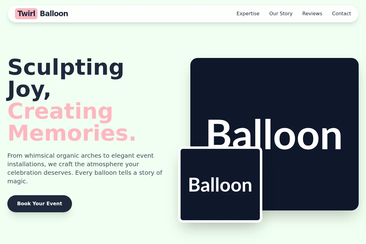 Twirl Balloon