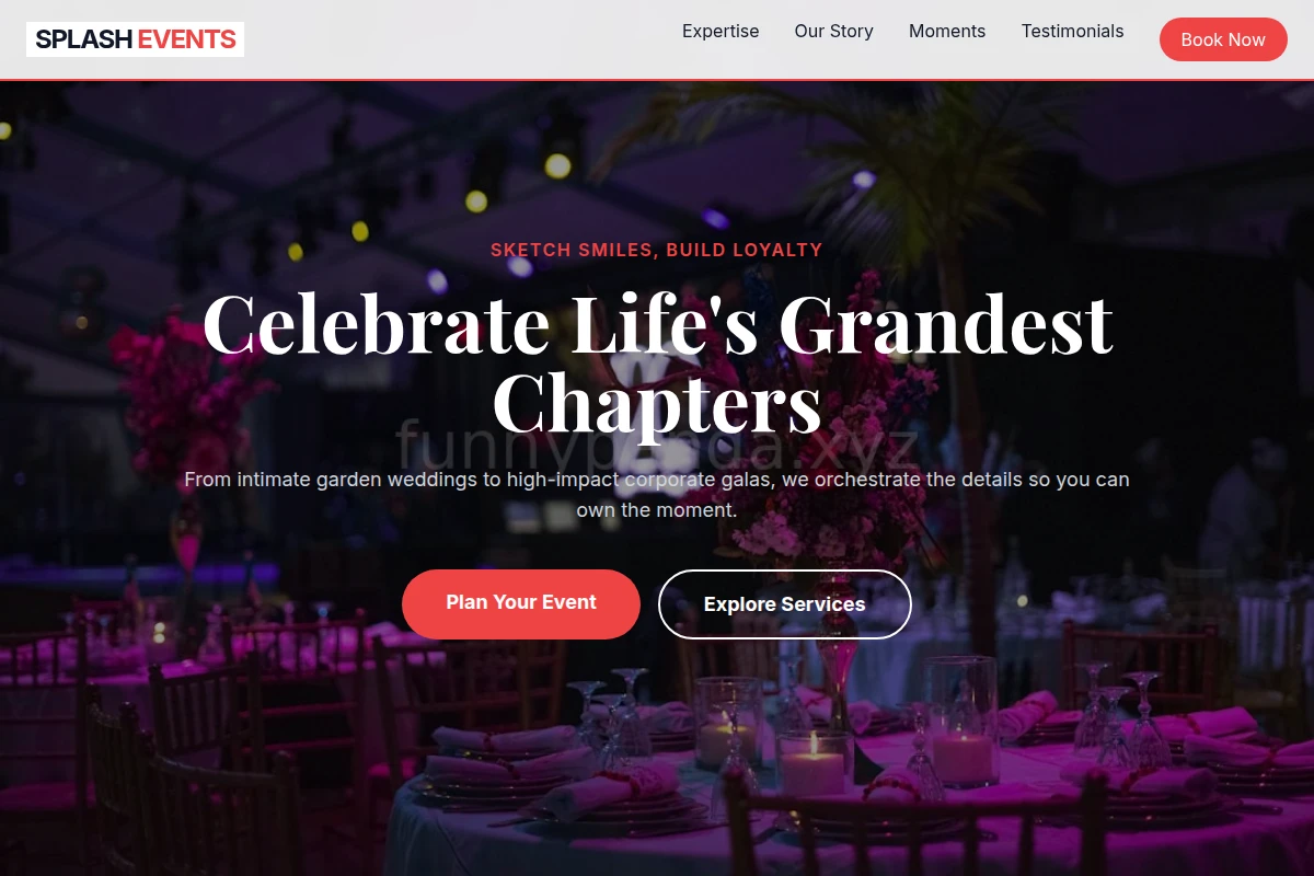 Splash Event Planning