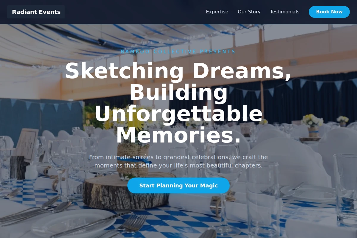 Radiant Event Planning