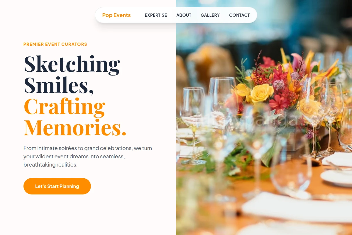 Pop Event Planning