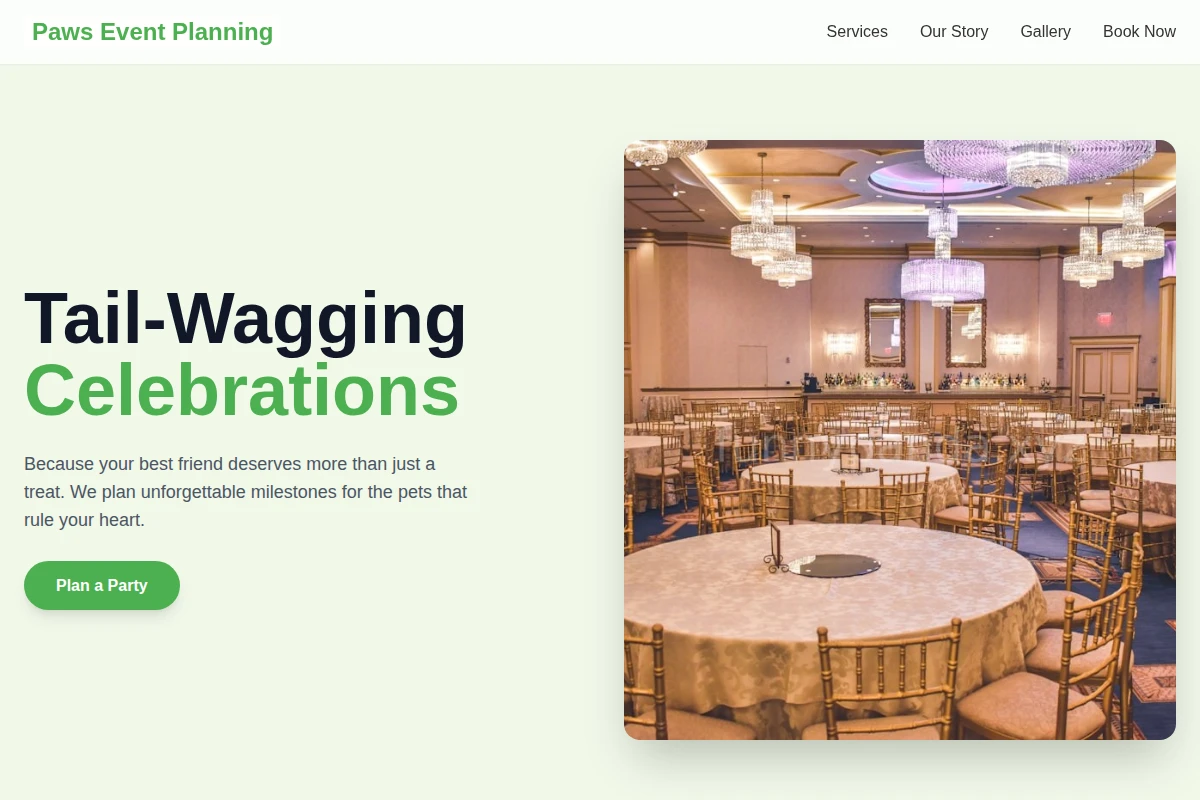 Paws Event Planning