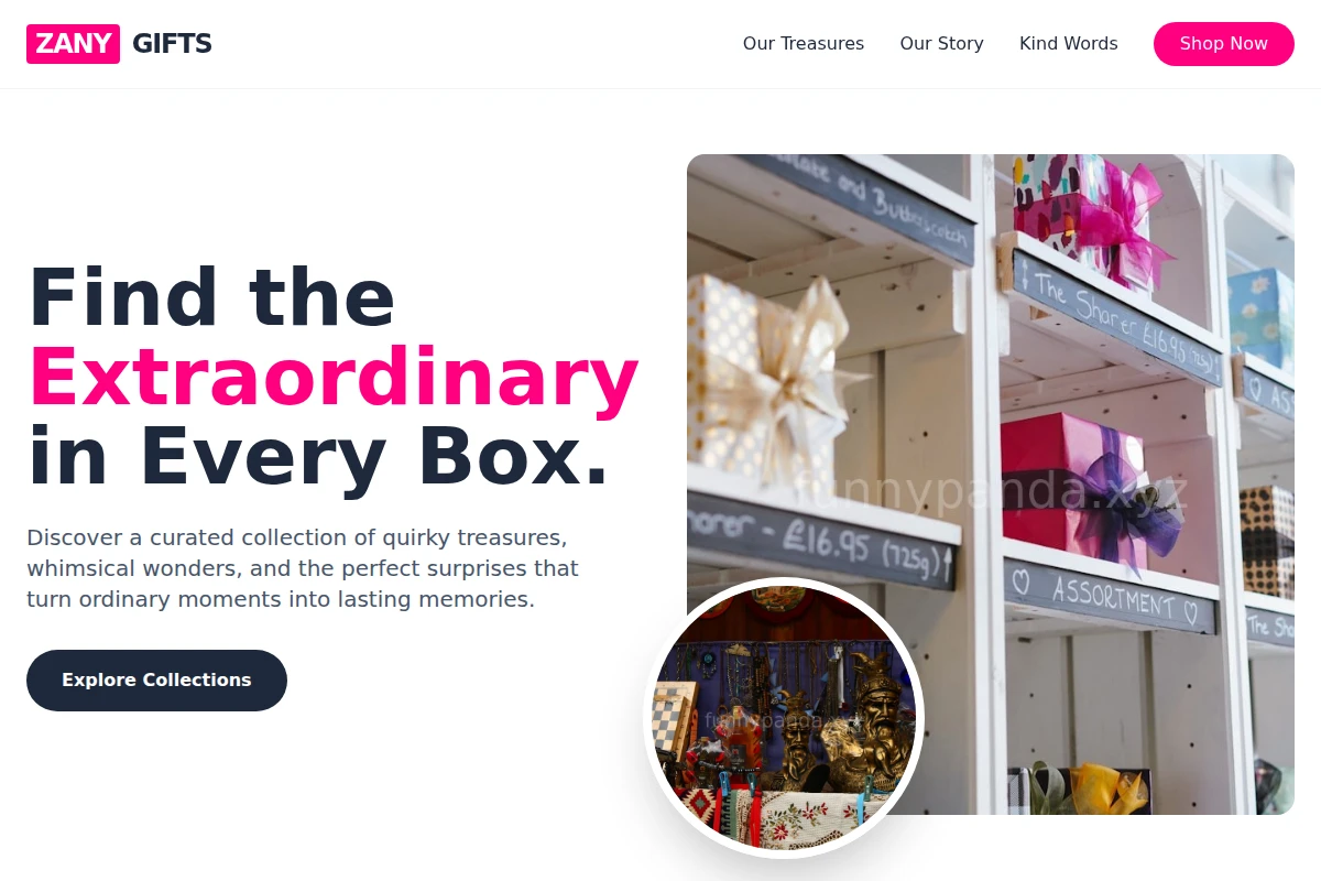 Zany Gift Shop